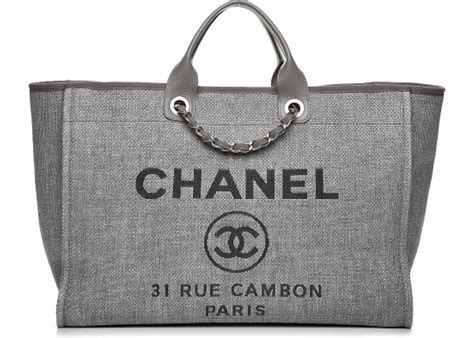 chanel les eaux de chanel paris deauville|Chanel large deauville shopping tote.